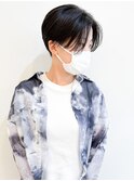 【morio成増/玉井】刈り上げショート 黒髪