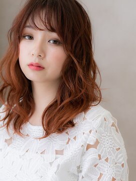 モッズヘア 上尾西口店(mod's hair) ウォームブラウン/ウェーブヘア/レイヤーカット/パーマe