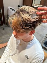 クラン バイ ナチュラル(clan by Natural)&nbsp;メンズハイトーン/ミルクティーグレージュ/刈り上げショート男子