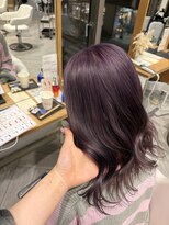 アヴァンス 広島本通店(AVANCE.) 着物ヘア/大人ガーリー/ダークアッシュ/似合わせカット/広島
