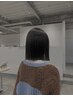 【梅雨のお悩み解決！】カット＋プレミアムストレートパーマ ￥19620～