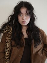 ノラ シブヤ(NORA)&nbsp;小顔ミディアムパーマミディアムデジタルパーマボブパーマ前髪