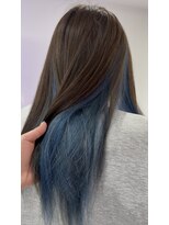 ヴィヒタ 川越 本川越(VIHTA.) インナーカラーアッシュブルー川越本川越