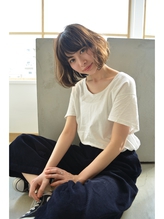 スタジオ ノル(studio noll) 【studio noll】似合わせ×カジュアル ゆるふわパーマボブ