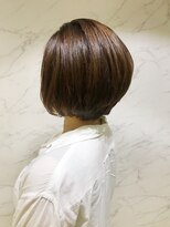 パティオン(PATIONN)&nbsp;ナチュラルショートボブ×縮毛矯正トリートメント