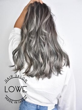 ルーヴェ(LOWE) 【LOWE池谷】海外トレンド！外国人風バレイヤージュとシルバー！