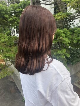 ラパンセ ブルー(LA PENSEE BLEU) 【LA PENSEE BLEU】小川　花　ローズブラウン美髪