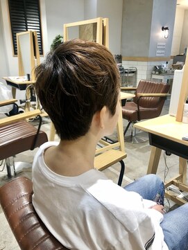 アーサス ヘアー デザイン 鎌ヶ谷駅前店(Ursus hair Design by HEADLIGHT) ベリーショート『川口真緒』Instagram→@mao.kawa