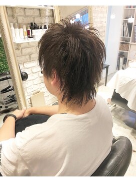 ヘアー アトリエ エゴン(hair atelier EGON) お洒落ウルフカット