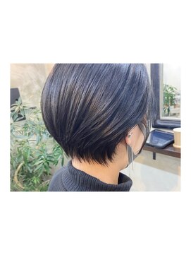 エトネ ヘアーサロン 仙台駅前(eTONe hair salon) フォルムがキュートな丸みショート☆