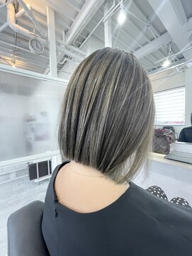 ヘアデザイン ゴドバン(Hair Design Gdobant) #髪質改善#酸熱トリートメント#ボブ#ショート#ハイライト