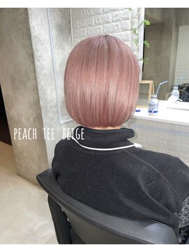 ニノ(nino) 【NINO】ピーチティーベージュ