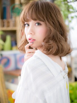 カバーヘア ブリス 戸田公園西口店(COVER HAIR bliss) ヌーディベーシュくせ毛風小顔プリカールh戸田公園20代30代40代