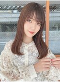 大人かわいい小顔ミディアム20代30代40代