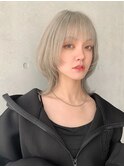 あんスタ大神晃牙推し美容師が作るウルフカット×グレージュS111