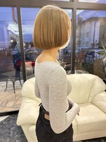 シャンプー ボーイ 宮崎柳丸店(SHAMPOO BOY) ミルクティーベージュ/ケアブリーチ