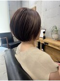 丸みショートボブ