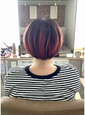 小顔補正立体カット
