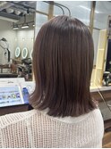 柔らかみのあるミルクティーベージュ*10代/20代/30代