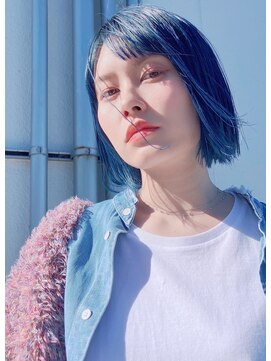 キュア 二俣川店(cure) 切りっぱなしボブ