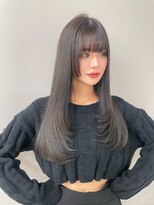 リッカ(LICCA)&nbsp;【LICCA 伊崎優李】韓国ヘア/レイヤーカット/前髪/姫カット