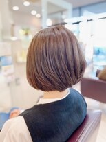 クール ヘアー ギャラリー 神明町店(COOL Hair gallery) 大人の艶ボブショート 40代、50代