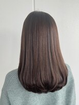 ファルベ(Farbe)&nbsp;ホワイトグレージュ/ミニウルフ/デジタルパーマチェリーブラウン