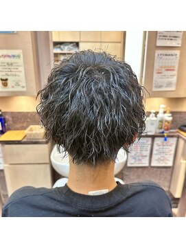 銀座マツナガ 浅草店 ツイストスパイラルパーマ/ツーブロ/フェード/マッシュ/ビジネス