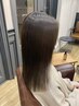 カット＋カラー＋髪質改善ヘアエステ（蟹江）