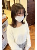 切りっぱなしボブ×髪質改善零秒女神