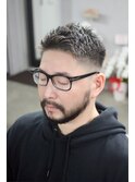 クロップスタイル×スキンフェード/20代30代40代