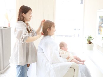 カラン(Calin)の写真/マンツーマンだからこそゆっくりリフレッシュ♪癒しの美容室で贅沢なひとときをお過ごしください★