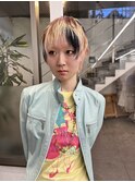 レディーススパイキーショートデザインカラーベリーショート