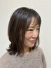女性に合わせカット＋アローブトリートメント　