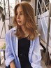 【迷ったらコレ！】カット+艶感カラー+トリートメント