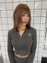 エンヴィ(ENV)&nbsp;【船橋/京成船橋】顔まわりウルフレイヤーカット/ブリーチ