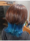 デザインカラー×クラゲヘアー