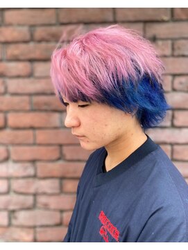 コニ(Coni) ペールピンク×インナーブルー