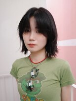 ヨー(Yoh-)&nbsp;【外ハネボブ/阿部達哉】ミディアムボブ/黒髪/大人ボブ