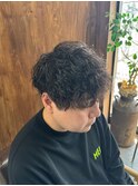 【山本智文】スパイラルパーマメンズマッシュ