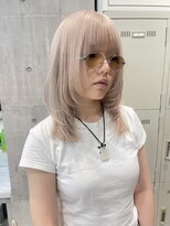 ワンズミラー 原宿(ONE'S MIRROR) ホワイトミルクティー/レイヤー