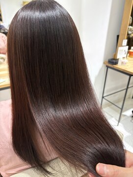 ヘアリゾート粋 リマ 銀座店(lima) サラ艶ロング/ショコラブラウン