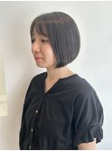 伸ばしかけボブ/丸いボブ