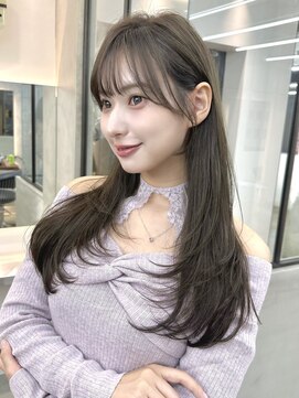 ロンドシエル 横浜(Lond ciel) 暗めカラー/グランマッシュ/デザインカラー/レイヤーカット/横浜