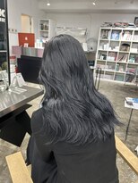 ディーカヘアーセンダイ(Di KA HAIR sendai)&nbsp;ブルーブラック×ブルージュ