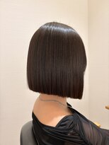 シェイプスサロン ハナレ 辻堂美容室(Shapes salon HANARE)&nbsp;乾かしただけのタッセルボブ×美髪矯正