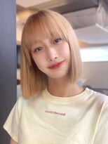 チェルシー 梅田(CHELSEA)&nbsp;ハイトーン/切りっぱなし／ボブ／タッセルカット