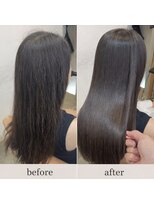 ソア 武蔵小杉(SOAR)&nbsp;前髪アンブレラカラーでピンクベージュにイメチェン