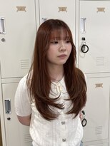 ウタシロイロ(uta shiroiro)&nbsp;オレンジブラウン×レイヤー