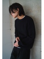 ガレージ バイ グリーン 表参道 原宿(Garage by green)&nbsp;【YUYA】ニュアンスボブウルフ